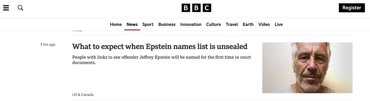 JulieMann01's tweet image. 🤔What to expect when the #Epstein list is unsealed? Ass-covering, perhaps? Damage control? The spin doctors kicking into high gear? A great time to be in the #reputationlaundering business...#sextrafficking #humantrafficking #EpsteinList #justice
bbc.com/news/world-us-…