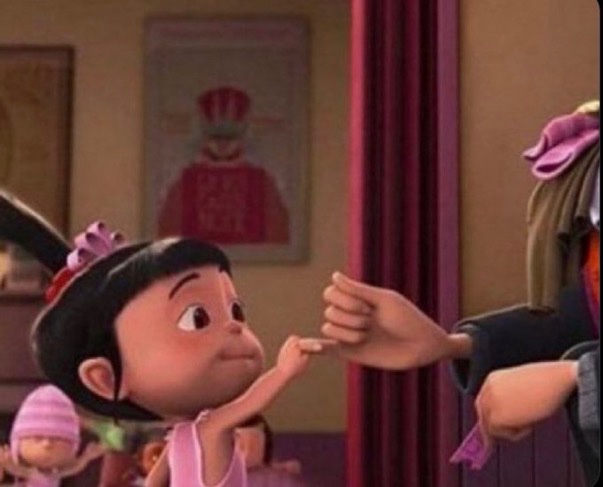 jurar de dedinho pra mim é um negócio muito sério >>>>>>