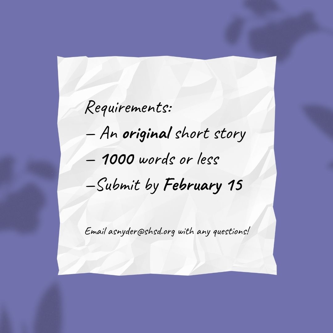 BHSPinnacle's tweet photo. Welcome back! Don't forget to submit your short stories through the link in our bio! https://t.co/ImbhVJOykU
