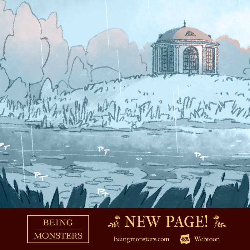 ★ Being Monsters webcomic update! ★ A glimpse at the grounds surrounding the castle. beingmonsters.de/en/comic/chapt…