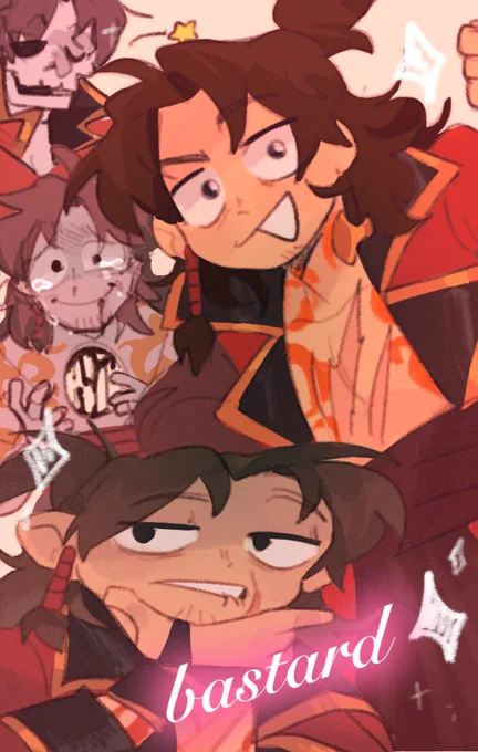 I wanted to put my own art for the meow meow display so I . I drew this horrendous thing 
