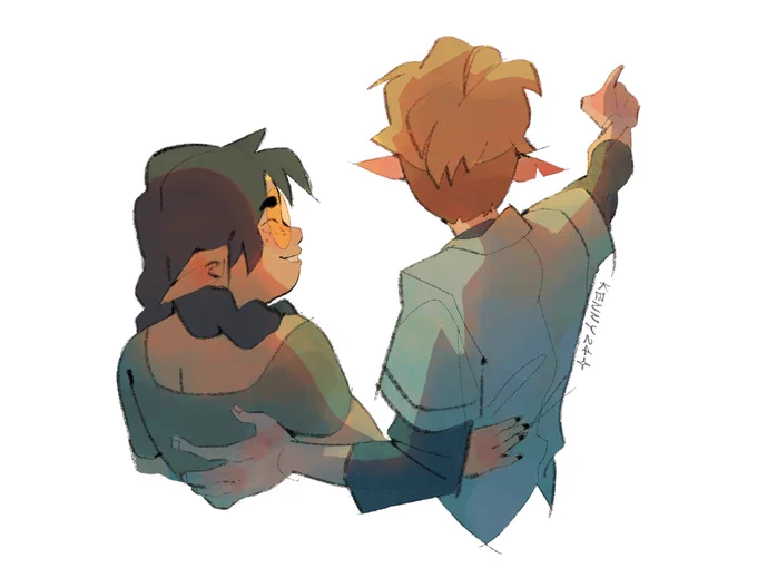 it was only a matter of time till i redrew this#toh #huntlow 