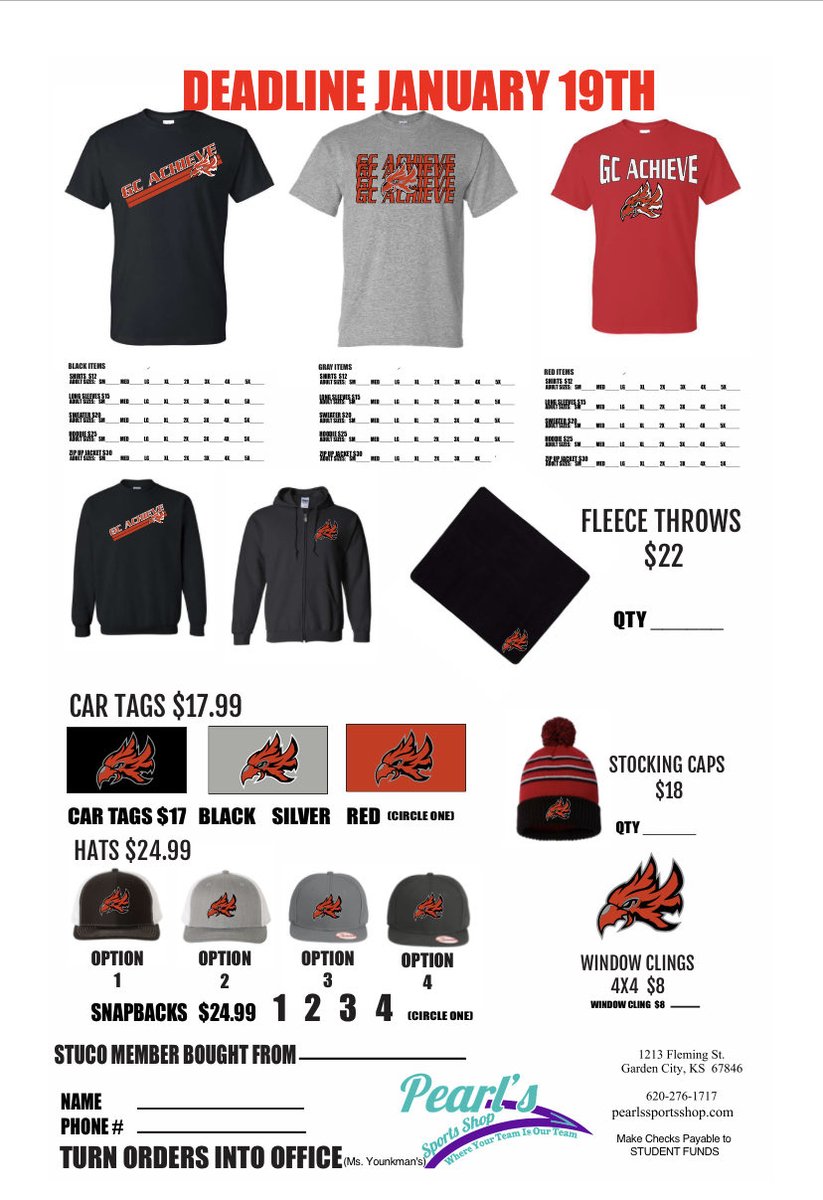 GcAchieve's tweet photo. Get your Achieve gear for spring semester!!!! #RiseUp https://t.co/D0uMXOTo7K