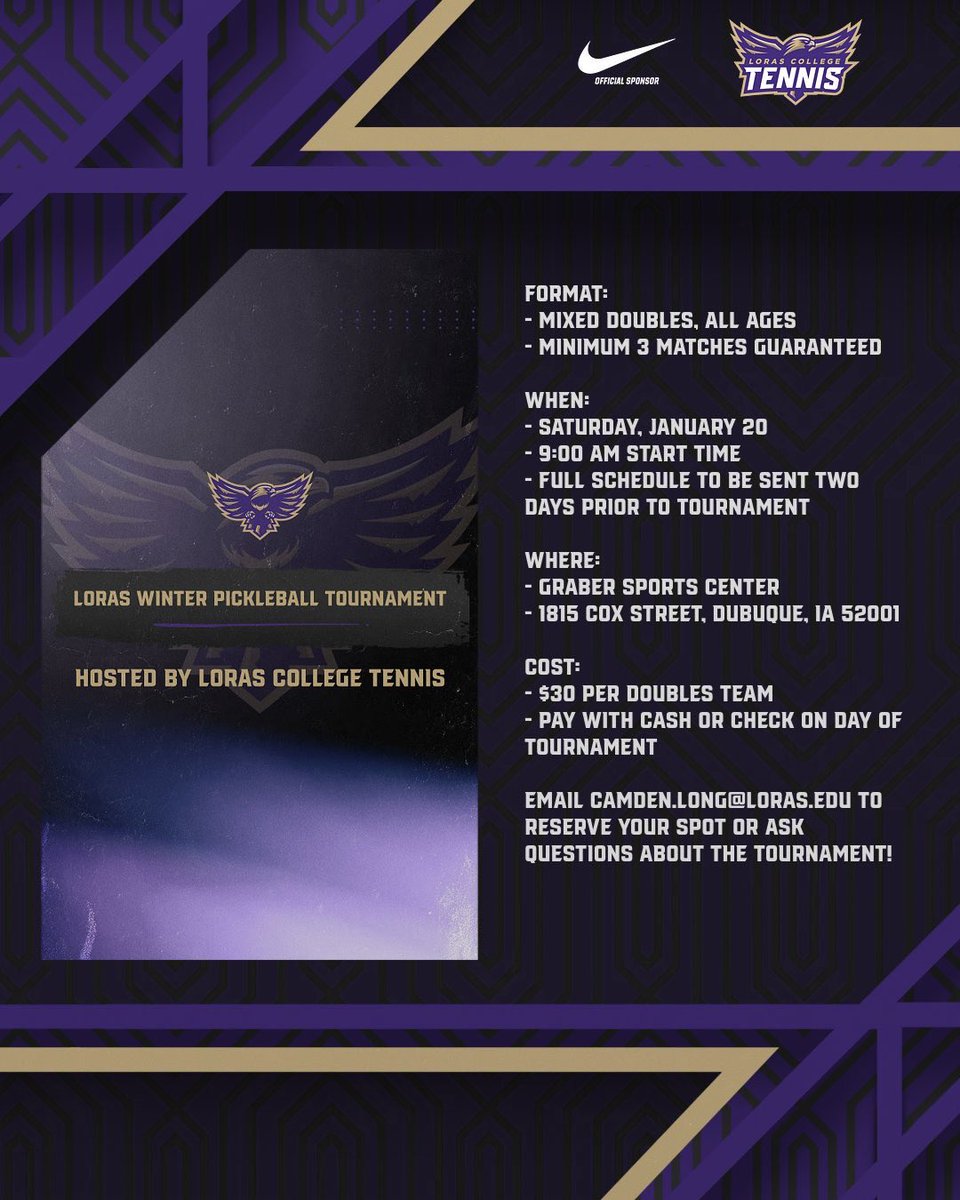 Loras Tennis tweet media