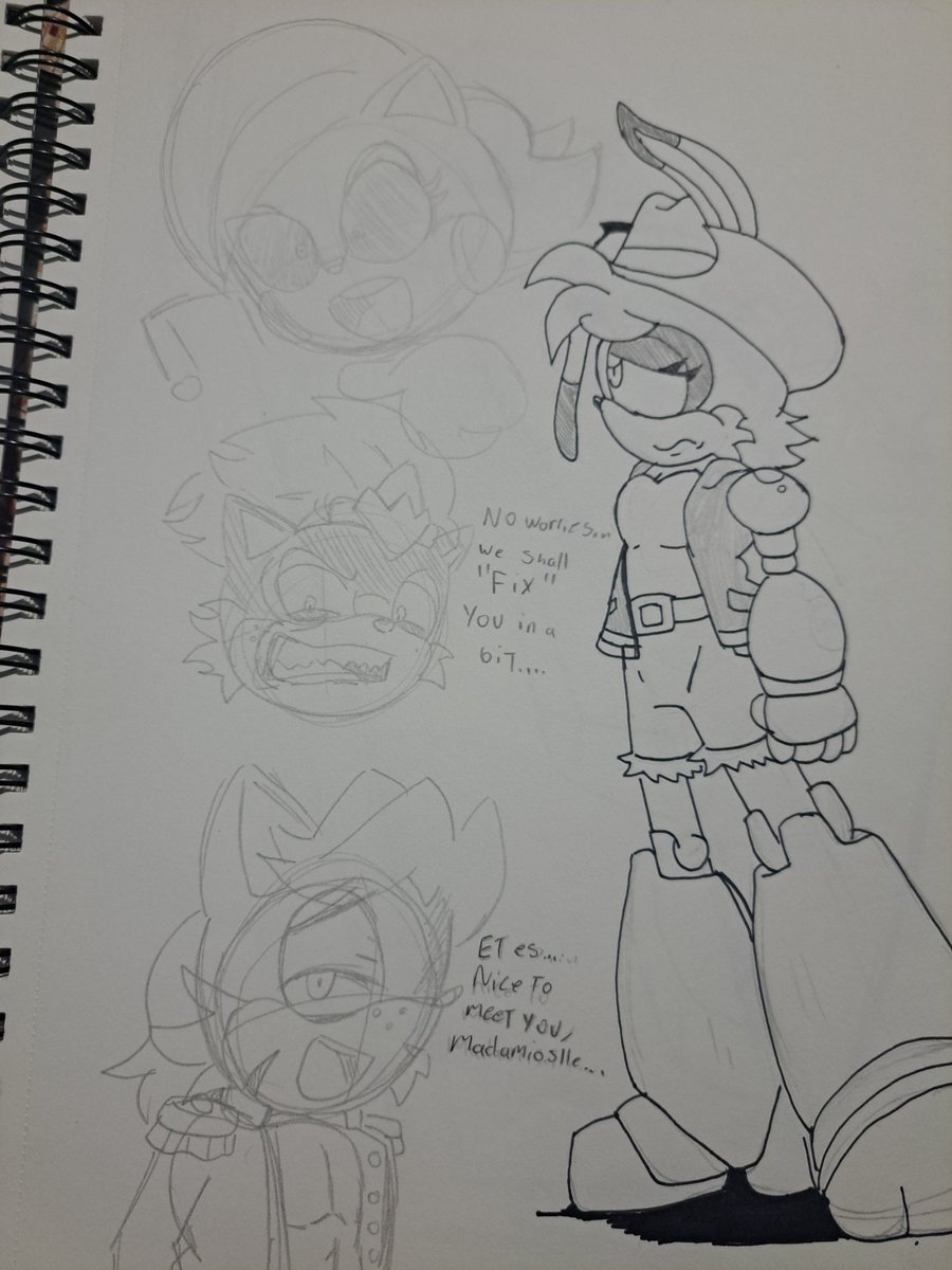 MagisterOfOz's tweet photo. "A'h am REAL! A'h am...."
Little fanart of rediscovered frontiers Bunnie Rabbot
#BunnieRabbot #Sallyacorn #Geoffreystjon #Naugus #AntoineDcoolette https://t.co/6L13wi1GGP