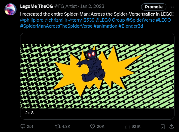 FG_Artist's tweet photo. 1 year ago today, I made the trailer that changed my life https://t.co/iyN0RDthIj