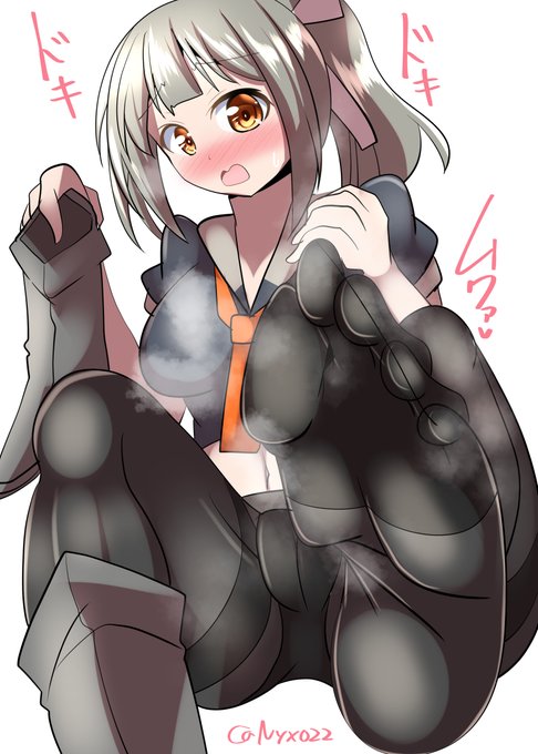 「足がにおうって…?仕方ないじゃない、ブーツが蒸れちゃうんだから……っ///」 ムレムレ黒タイツ夕張さん(ˇωˇ) 連続1397日目 #艦これ版真剣お絵描き60分一本勝負_20240102 #艦これ版深夜の真剣お絵描き60分一本勝負 #めび環んどろ #10000日チャレンジ