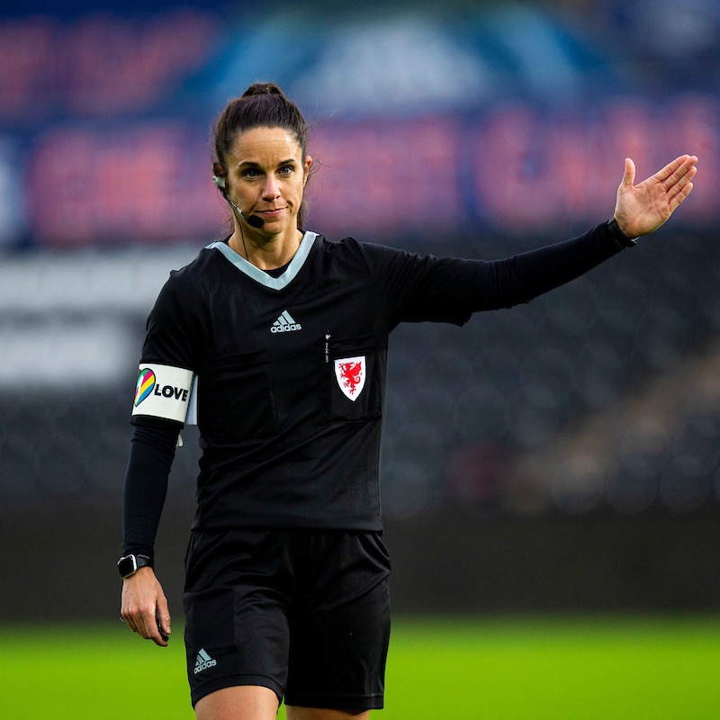FAWales's tweet photo. 🏴󠁧󠁢󠁷󠁬󠁳󠁿 Charlotte Carpenter &amp; Michelle Portelli have been appointed as FIFA Match Officials. 

Llongyfarchiadau 👏

If you would like to become a referee, check out: https://t.co/T7O0dAF15m