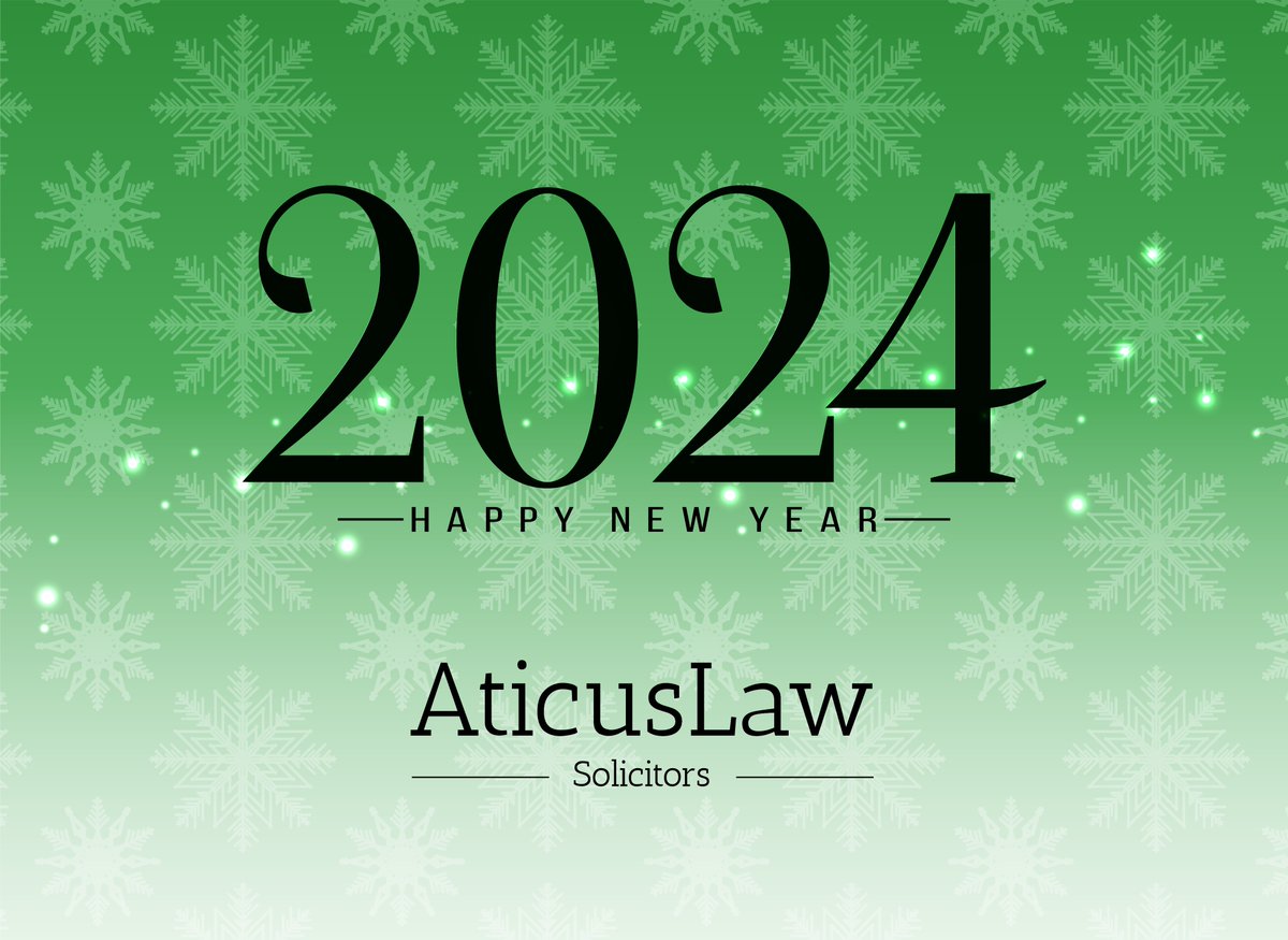 🎉Happy New Year from all of us at Aticus Law! 🎊

Wishing you a year filled with success, health, and happiness.

Thank you to all of our clients for choosing us, and here's to a fantastic 2024!

#HappyNewYear