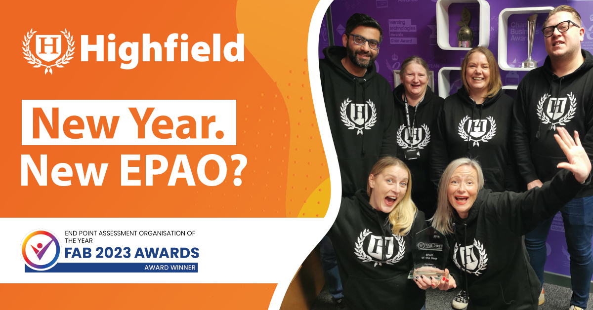 askhighfield's tweet image. Are you ready for a change in 2024? If you&apos;re delivering apprenticeships and looking to make the switch, then why not find out why we&apos;re the EPAO of the Year.

#epa #endpointassessment #scheduling #customerservice #apprenticeships #apprenticeship #employerengagement