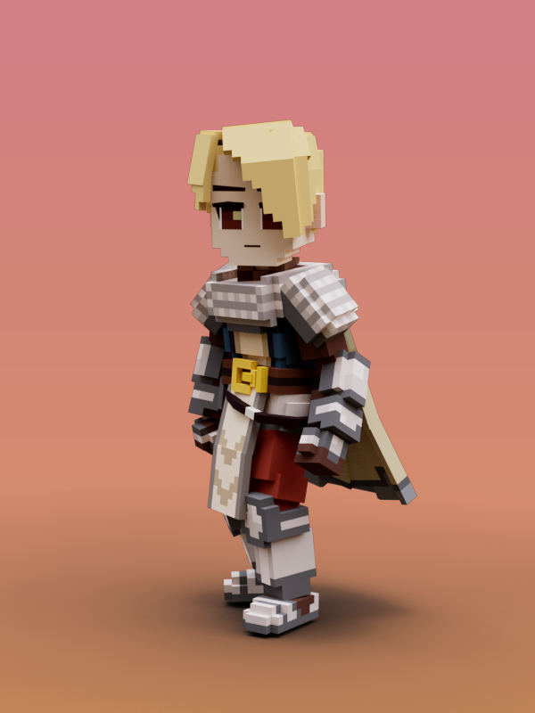 <Ragnarok Poring Festival> character design
-Knight class
<a href="/TheSandboxGame/">The Sandbox</a>
#VoxelArt #voxel #Voxedit #NFT #3Dartist