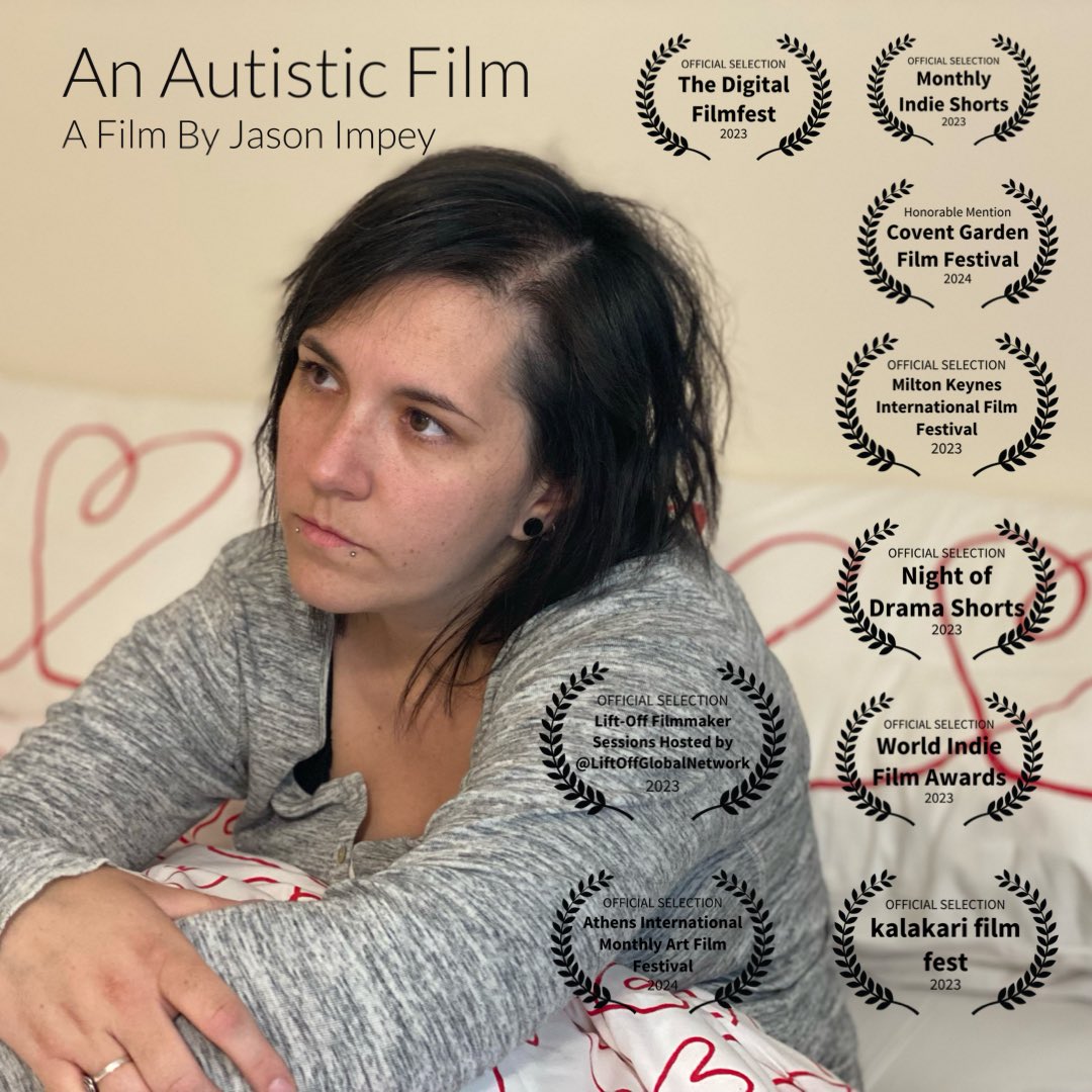 The complete version of my super 8 short film <a href="/anautisticfilm/">An Autistic Film</a> is available to view on my YouTube channel now  youtu.be/cF2hY42gZFU?si… - the film looks at autism in adults  #dramafilm #arthousefilm #shotonfilm #supportindiefilm #autism #autistc #autismawareness #autismacceptance