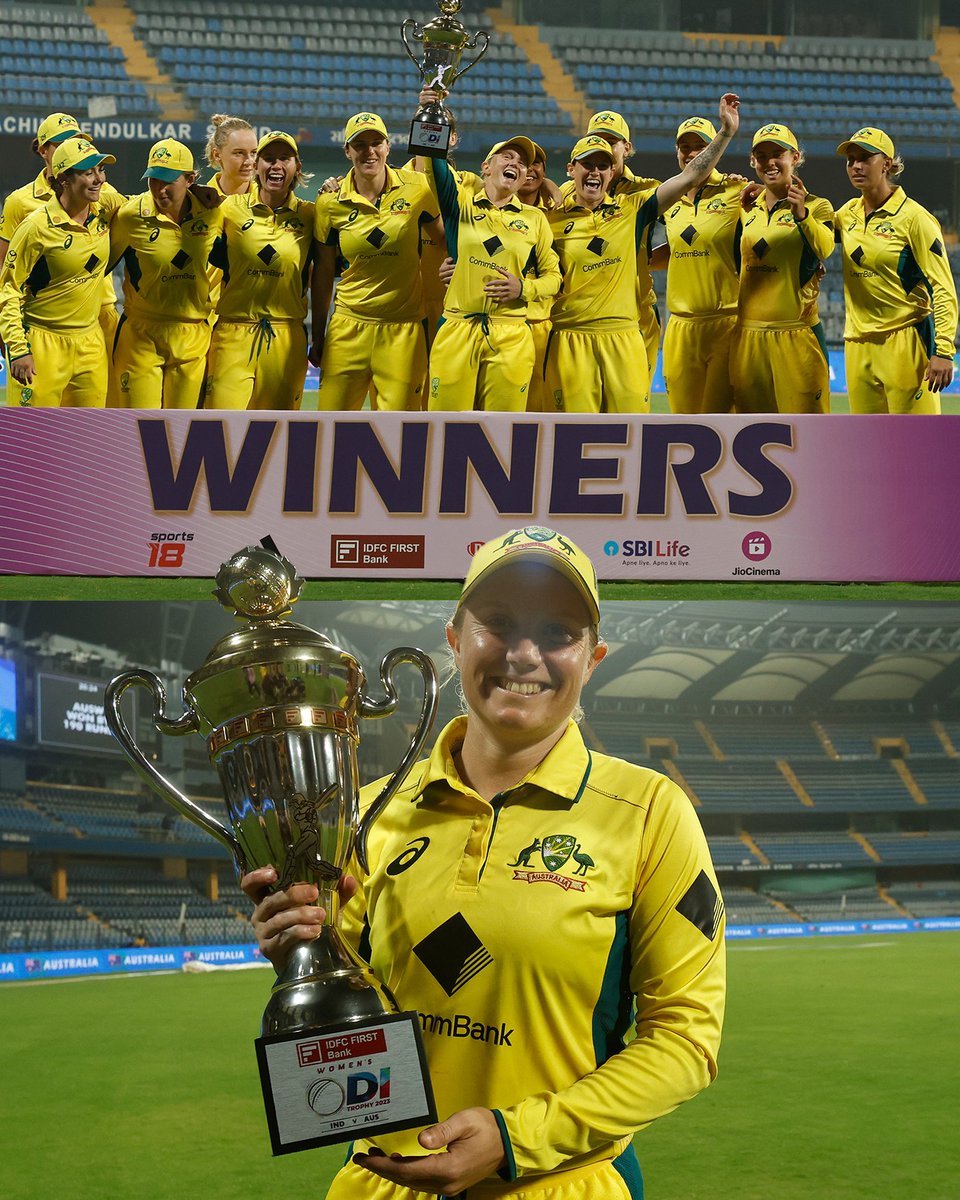 🇦🇺 3-0 🇮🇳

Australia begin 2024 with an ODI series sweep 🏆 #INDvAUS