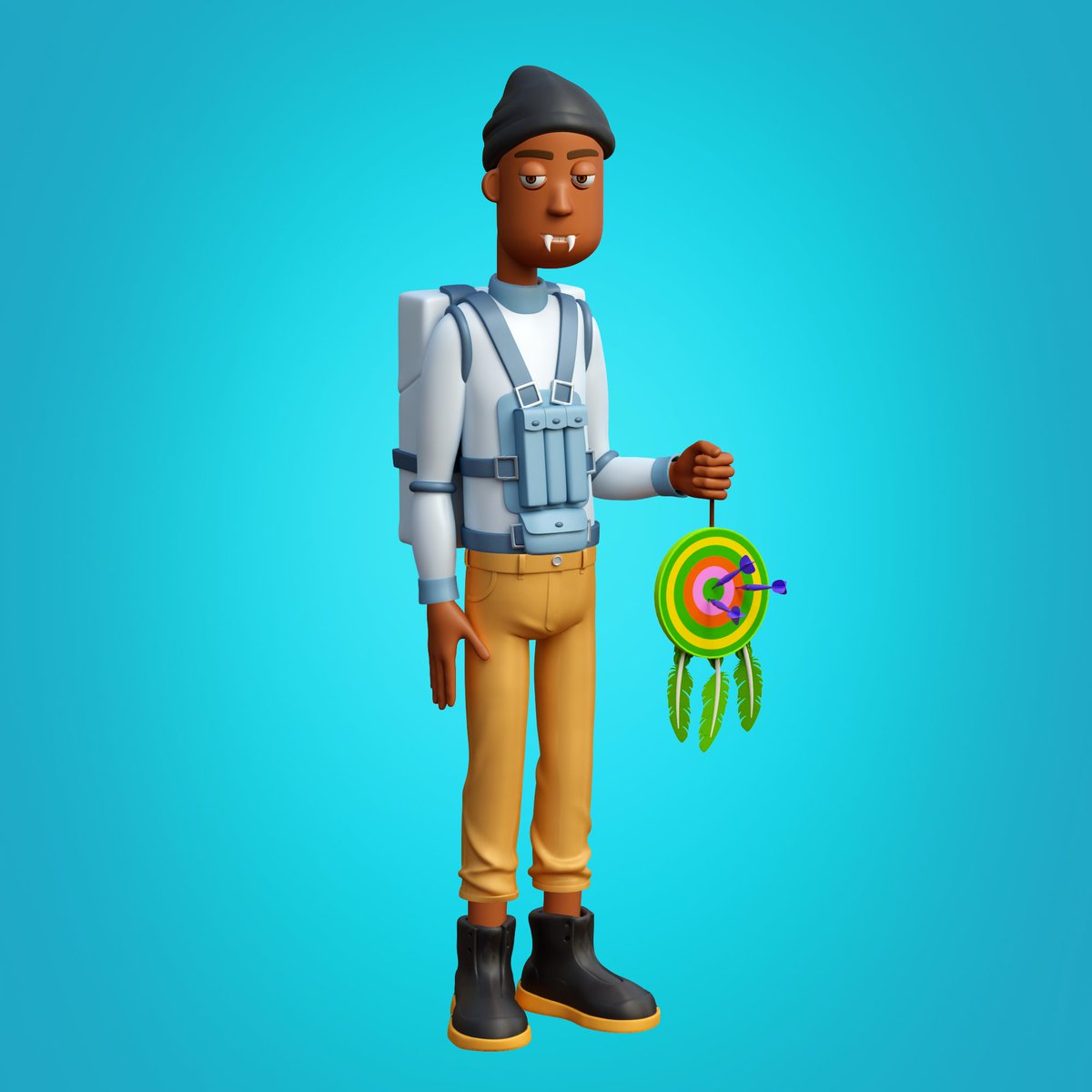 AveragePunksNFT's tweet image. What #prettyaverage dreams do you think this guy wants to be caught?