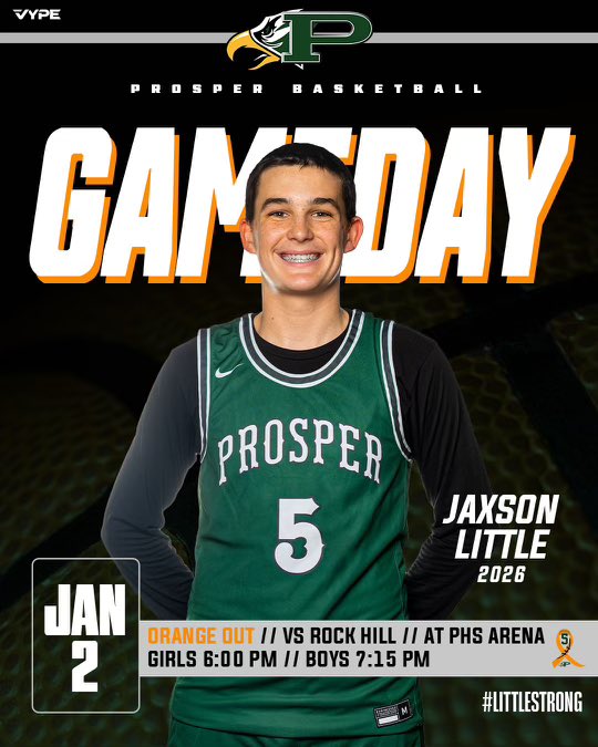 prosperhoops's tweet photo. Orange Out tonight!!!!

JV - 2:45 pm
Freshman Green - 4:00 pm
Freshman White - 5:15 pm
Varsity - 7:15 pm https://t.co/QEuTrZvGZ2