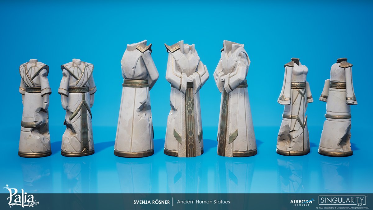 airbornstudios's tweet photo. Heya, everyone! We hope 2024 has warmly welcomed you. Please don't mind us getting the portfolio ball rolling with some more @playPalia 3D work yours truly got to do. Like these ancient ruins and artifacts! https://t.co/YdQLRufzsJ #palia #gameart #3dart 1/4 https://t.co/BWaKrUefvd