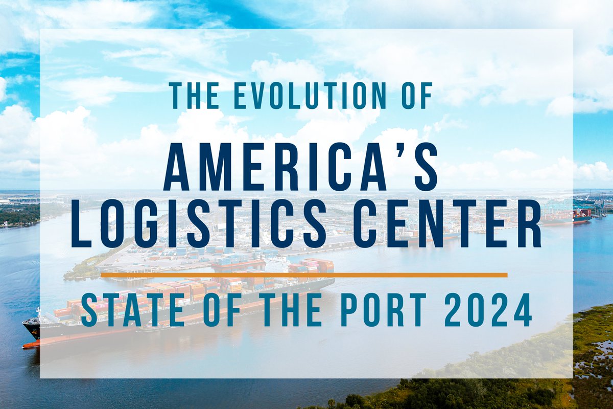 Tickets to the 2024 State of the Port address are on sale now 🎟 <a href="/propclubjax/">Propeller Club Jax</a> 

The event will be held Thursday, February 15, from 10:30 a.m. to 1 p.m. and features an update from JAXPORT CEO Eric Green and a panel discussion with industry leaders.

This year’s theme focuses on