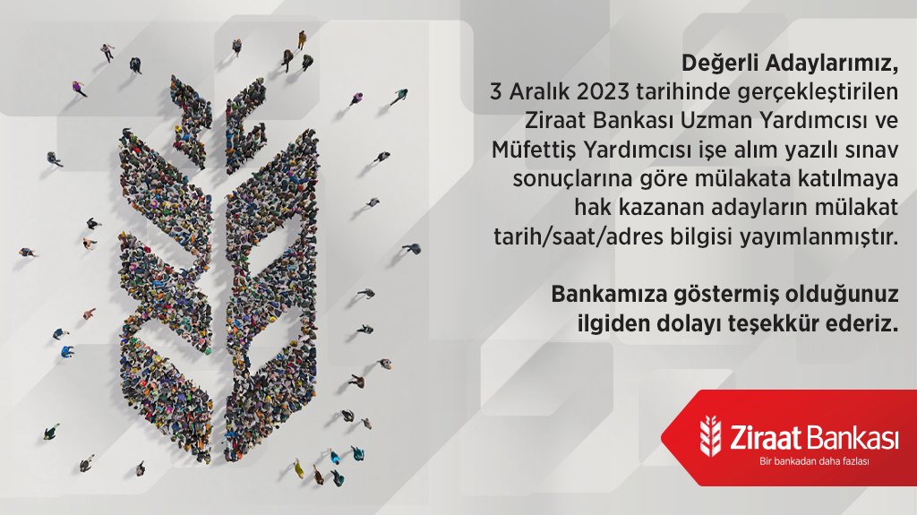 Ziraat Bankası tweet media