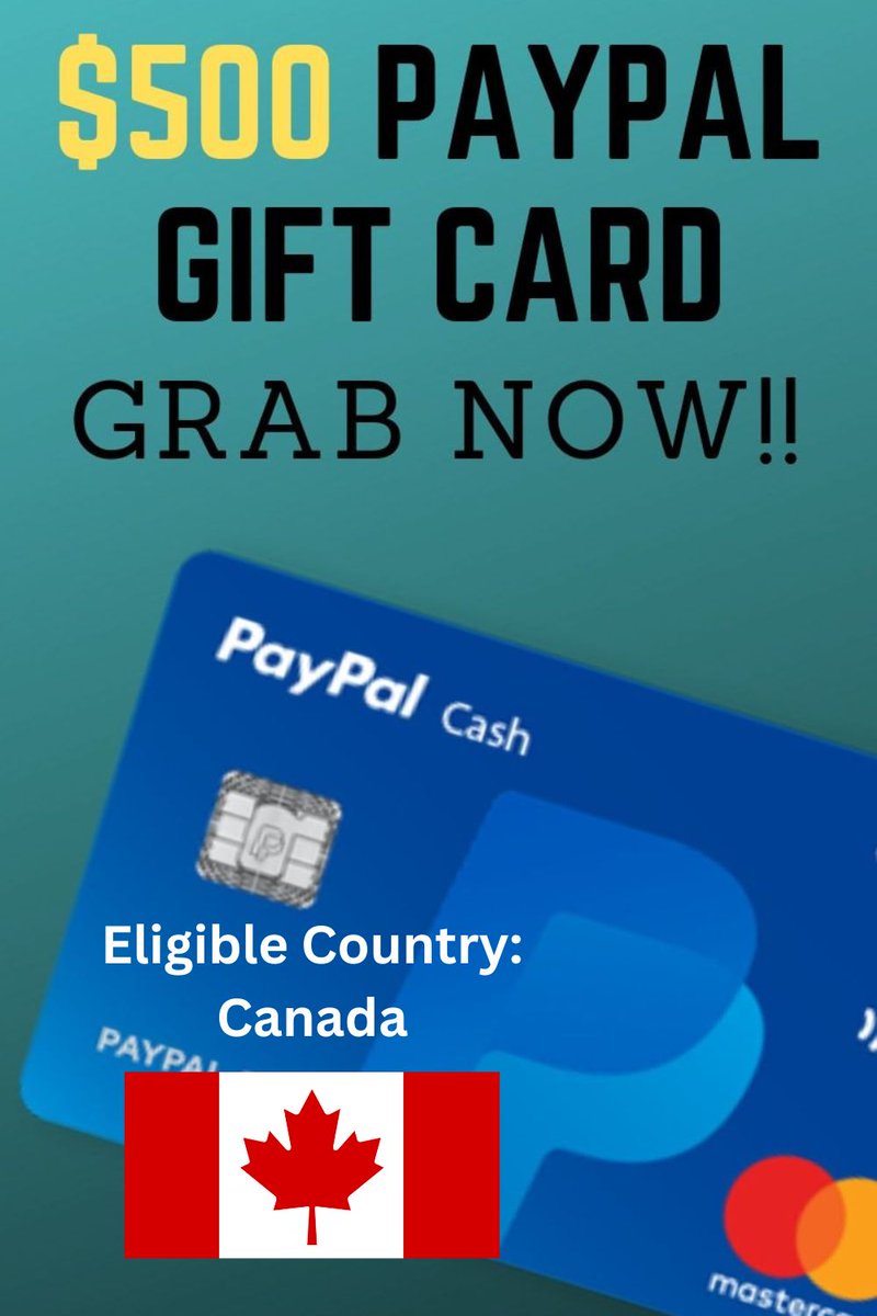 altieri_w's tweet photo. Get Your $500 Paypal Back To School Gift Card!🎁
(Canada Only) 🇨🇦
site link: https://t.co/YCXrLjWcl3

#canada #paypal #giftcards #ca #CanadaNewsToday https://t.co/9PlhKKcVfb