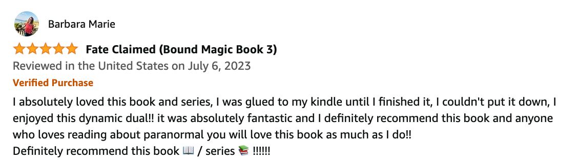 BPDonigan's tweet photo. THANK YOU for the incredible feedback on the series finale - FATE CLAIMED. It's truly challenging to craft a series conclusion and I'm thrilled that you're enjoying it as much as I do! #FateClaimed #SeriesFinale

***ALL BOOKS ARE ON SALE for a limited time https://t.co/B4tkwzor4g https://t.co/sVZf4uCfVj