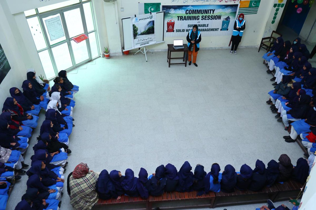 JavidGillaniMH's tweet photo. Muslim Hands @ Community Training Sessions regarding Sustainable Solid Waste Management at Government Girls Schools Mirpur AJK.
#HumanitarianAid #AfghanRefugees #UNHCR #MuslimHands"
#safeclimate🌴🫗🌊🌱
#Climateconservation🌱🌴☘️#CleanWaterForAll 🚰✨🌎🌊💧🫧💦
#FutureOfWork #ProjectManagement #BahriaUni
💧#SDGs #CommunityImpact #SDGs #MuslimHands #GlobalImpact #keepthemalive #CommunityEmpowerment #SolarSolutions #SDGs #GlobalGoals
#EducationInnovation #schneiderelectric #schneider #TaleemabadPartnership #ModelSchools #QualityEducation #MuslimHands #NDRMF #BritishCouncil #Ministryeducation
#MHClimateAction🌱 #CleanWater🫧
#CleanWater!
#EDGE #Gratitude
@bilal1anwar
@ClimateChangePK
@PlanComPakistan
#COP #ClimateAction #Pakistan
#COP28 #climatechange
#WorldChildrensDay #ChildProtection
#ClimateAction #YouthLeadership
@ndrmfpk @ndmapk @PHFHumanitarian @GovtofPakistan @PlanComPakistan @EduMinistryPK @StartNetwork @DefiningFutures @UNICEF_Pakistan @UNHCRPakistan @UNDP_Pakistan @muslimhandspak @muslimhandsuk @ukinpakistan @EduCannotWait @CanHCPakistan @FranceinPak @AdamSmithInt @DefiningFutures @SchneiderElec @JaneMarriottUK @DefiningFutures @PdmapunjabO @WHOPakistan @govajk @pkBritish @BritishCouncil @FranceinPak @CanHCPakistan @DefiningFutures @BankAlfalahPAK @punjab_tevta @PDMABalochistan