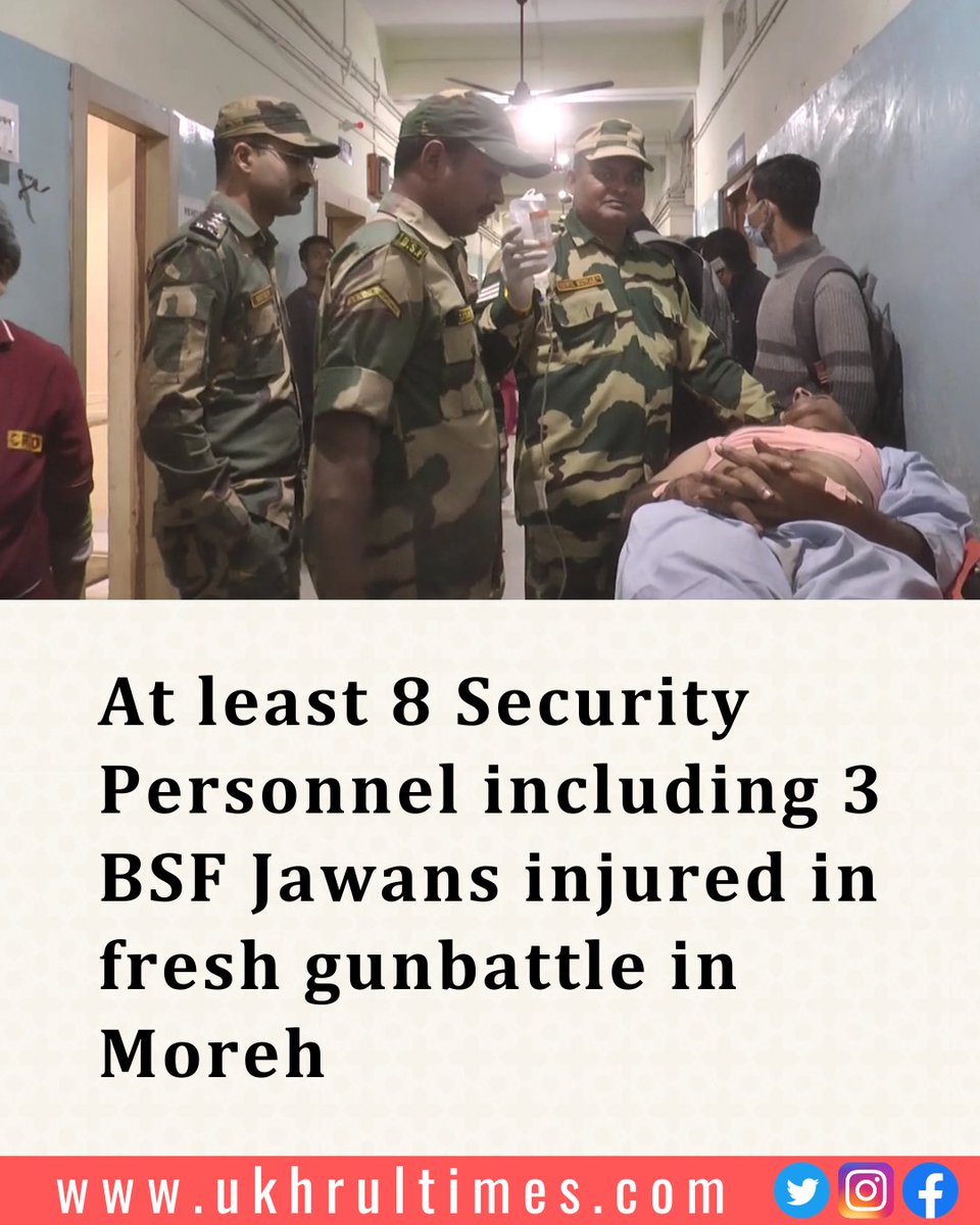 #ManipurViolence: A combined team of #ManipurPolice Commando, #BorderSecurityForce, #AssamRifles and #GorkhaRegiment personnel who were carrying out search operations at various places including Canan Veng, Chavangphai and S. Mojol in the #IndoMyanmar border town #Moreh were…