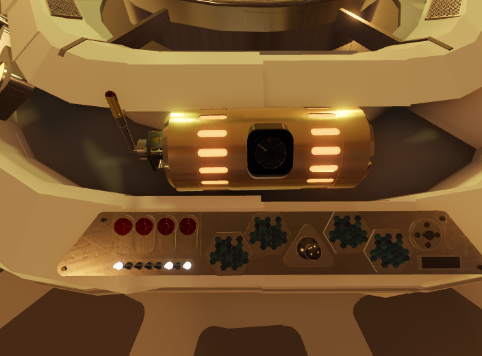 Joeskers's tweet photo. The current tardis controls https://t.co/4B32WVj4Ii