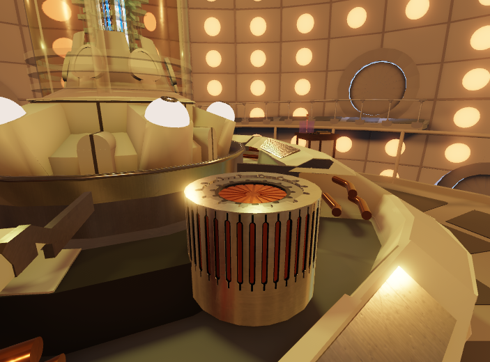 Joeskers's tweet photo. The current tardis controls https://t.co/4B32WVj4Ii