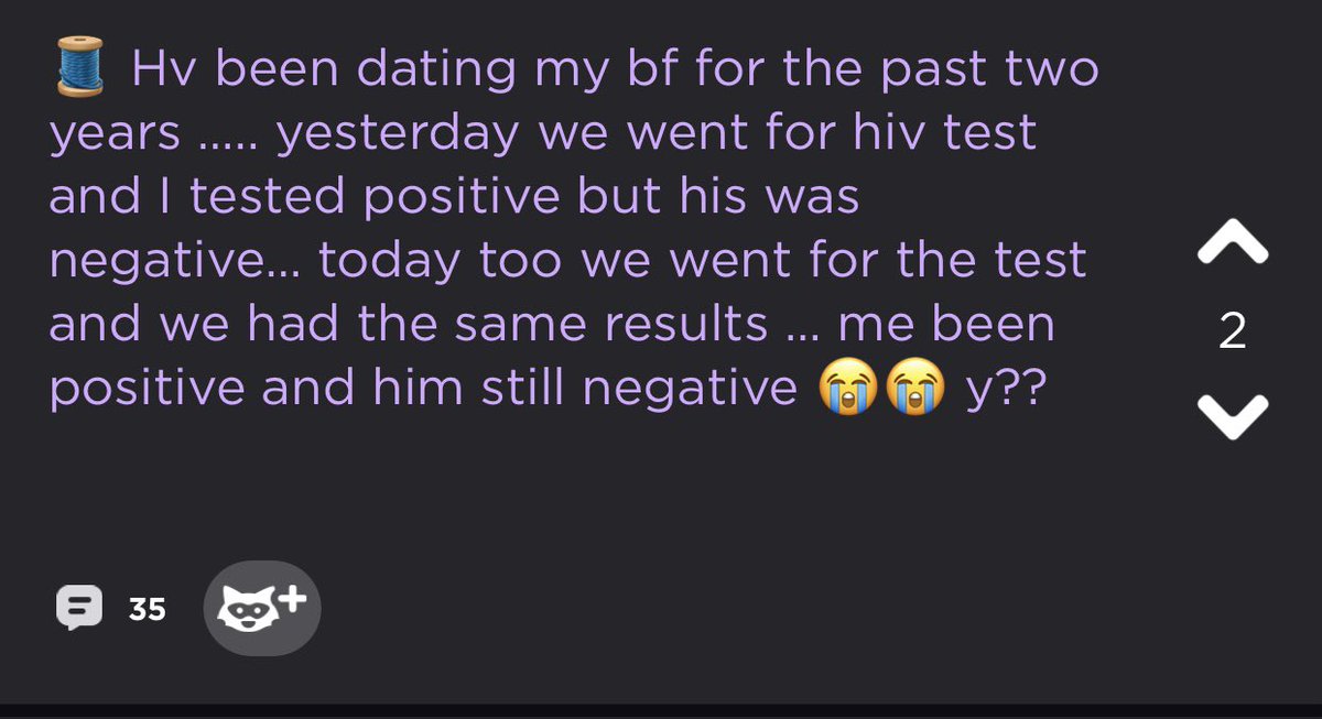 KaYs_Wall's tweet photo. HOW SHE GOT INFECTED BY HIV ? 
#FAILACOOKATHON #HappNewYear2024 https://t.co/QfperwzneF