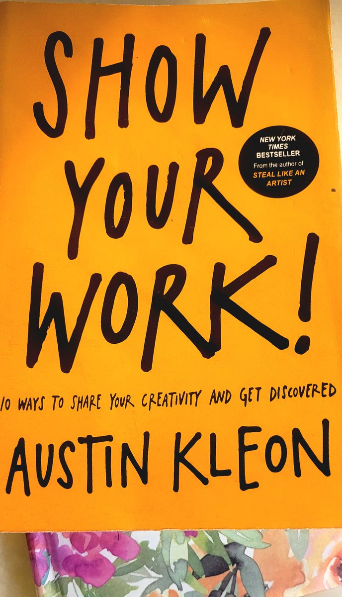 Just wrapped up 'Show Your Work!' by <a href="/austinkleon/">Austin Kleon</a> during winter break and it was mind-blowing! Couldn't have asked for a better read to kick off 2024. Feeling inspired to put these amazing ideas into action and make this year extraordinary! #ShowYourWork #NewYearInspiration