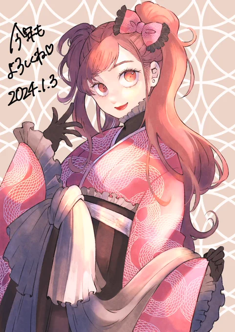 描き初め。 