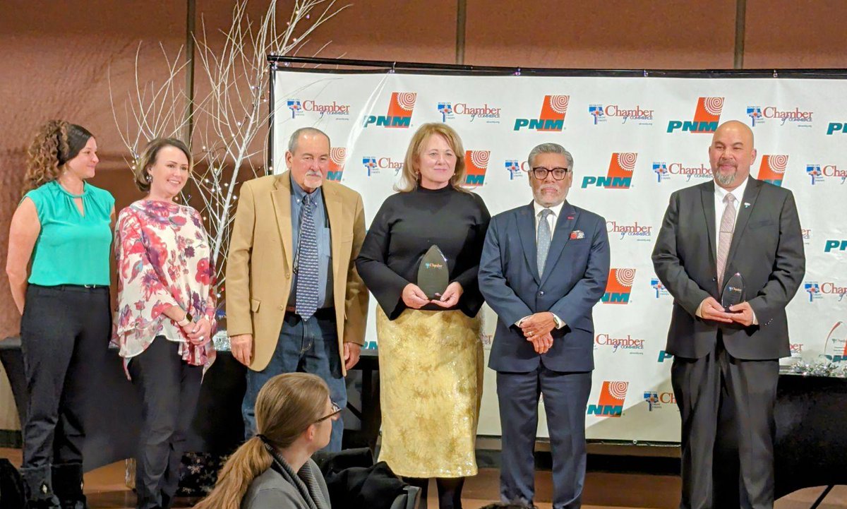 We won Grant County Non-Profit of the Year from the Silver City/Grant County Chamber of Commerce! Thank you to our hardworking staff, Board Members Dr. Rudy Martinez, &amp; Dr. Magdaleno Manzanares for joining us. Also, our CEO Dr. Stacey Cox was honored for her leadership! #award