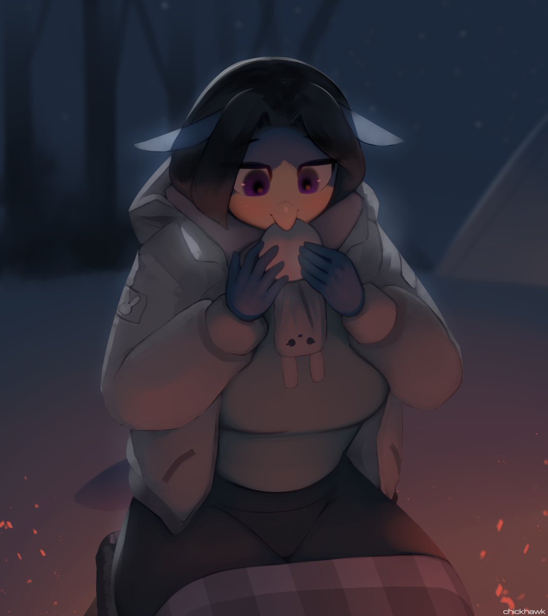 Chickhawk Commission(2) tweet media