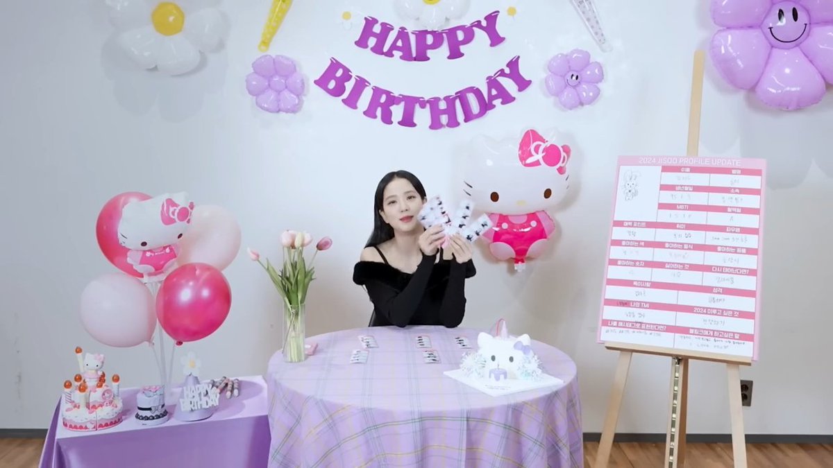 Jisoo has uploaded a new video 'HAPPY JISOO DAY' on her Youtube channel (행복지수 103%), all profits once again will be donated to those in need. youtu.be/qWl5xFQ80Ec?si… #OurPreciousJISOODay #꽃향기_가득한_지수생일_왔단다