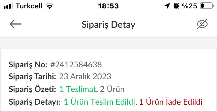 abdkum85's tweet photo. @Trendyol satıcı aynı ama 2 üründen 1 teslim edilmedi şikayet görüşmelerim sonuçsuz teslim alamadığım ürün hemen zamlanmış sipaşimin iptal edilmesini ve bilgi verilmesini rica ederim https://t.co/MPq2VVwRgf