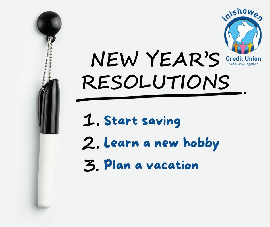 Whats your new years resolutions???

Whatever they are Inishowen Credit Union are here to help 👍

Visit inishowencu.ie for our full list of services and loan products.

#inishowen #HereToHelp #getsaving