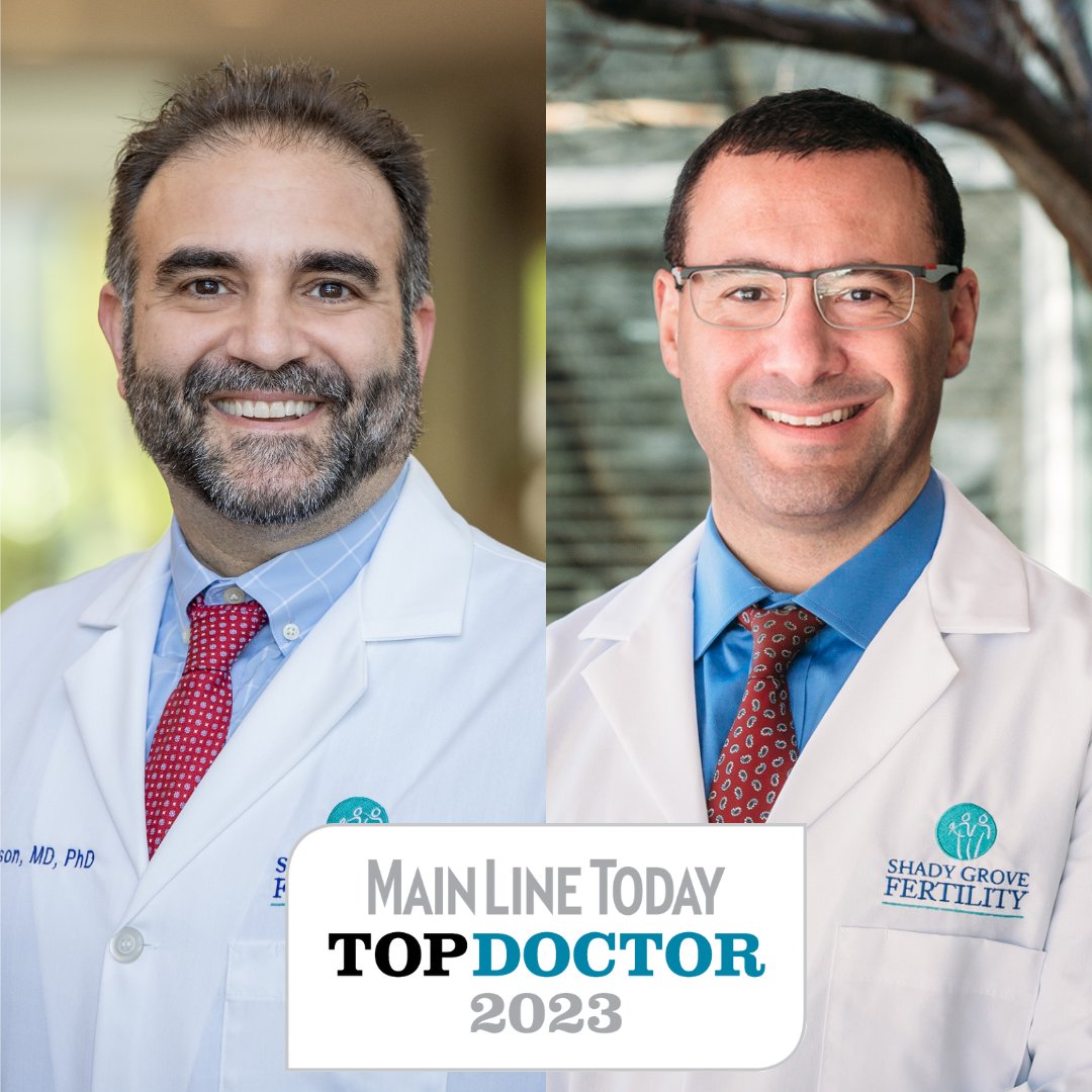 Caleb Kallen, M.D., Ph.D., and Isaac E. Sasson, M.D., Ph.D., FACOG, Medical Director for SGF Pennsylvania, were both recognized as Top Doctors for Reproductive Medicine by @MainLineToday. Congratulations to these two outstanding physicians! Learn more: bit.ly/3NMPgUz