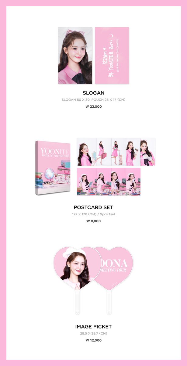 ummia00's tweet photo. [🇲🇾 GO] YOONITE YOONA FANMEETING TOUR

📍Pick up at venue

Fanlight- RM163
Slogan- RM100
Postcard Set- RM44
Image Picket - RM59
Blanket Set- RM184
Hand mirror set- RM59
Badge- RM51

📍 PO Close: 5/1 (10am)
📍Exc EMS &amp; Postage
@PasarSnsd #yoona #pasarsnsd 
https://t.co/SqQ46FGx17 https://t.co/iKWR03ml8H