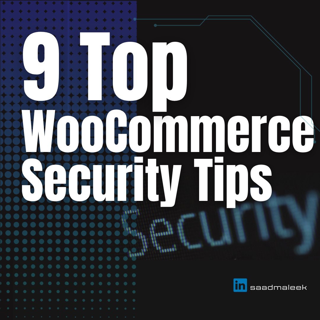 Ways to Secure your WooCommerce Website
Install Security Plugins 
Keep plugins updated.
Enable 2FA) Authentication .
Limit login attempts.
Disable pingbacks and trackbacks.
Hire me : fiverr.com/s/vk9pqN
#woocommerce #ecommercesecurity #wordpresswebsite