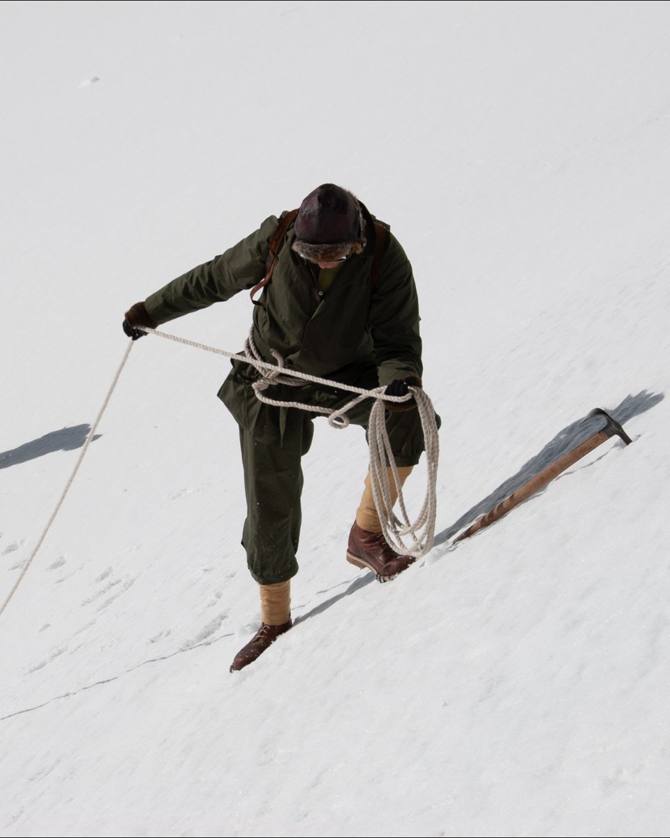 <a href="/conrad_anker/">Conrad  Anker</a> and @leo_houlding dressed as George Mallory and Sandy Irvine on Everest, back in 2007.  The question of whether Mallory and Irvine may have made it to the summit of Everest before disappearing in 1924 has remained one of climbing's most enduring mysteries.
