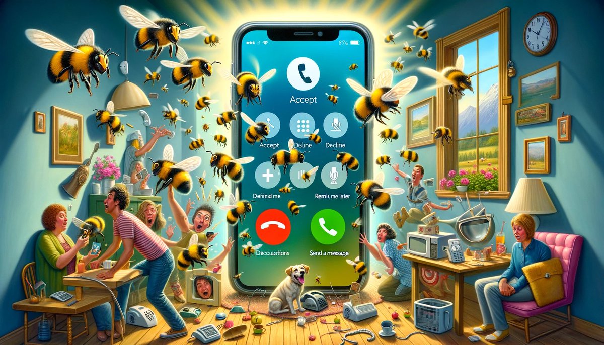 If you have an iPhone, then this looks familiar. It's that feeling of dread you get when you're on a call and a new one appears. I don't think it should be that complicated. #ux #usability #usabilityslopbucket #design 

bootcamp.uxdesign.cc/that-moment-of…