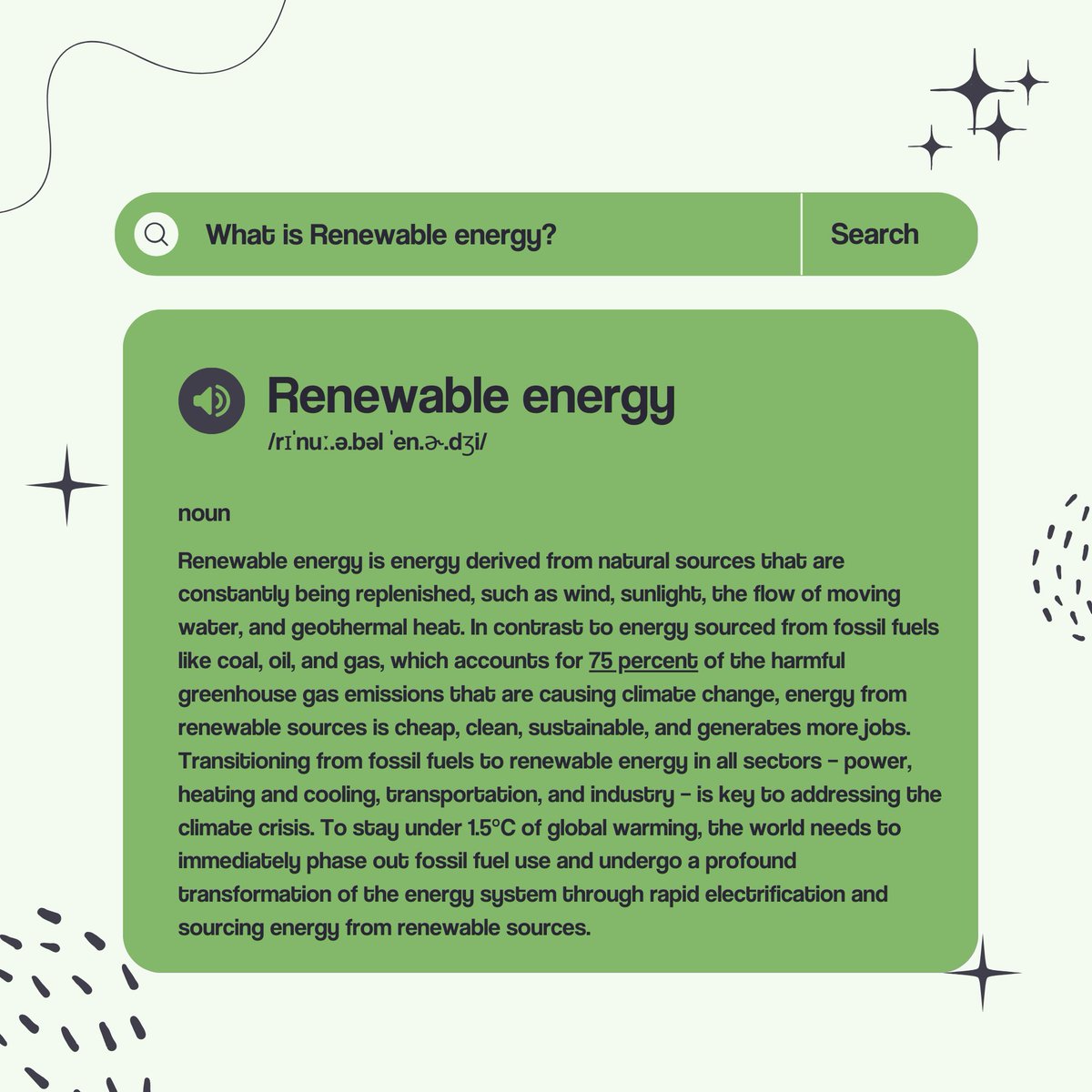 What is renewable energy?
#GreenFox #climatedictionary