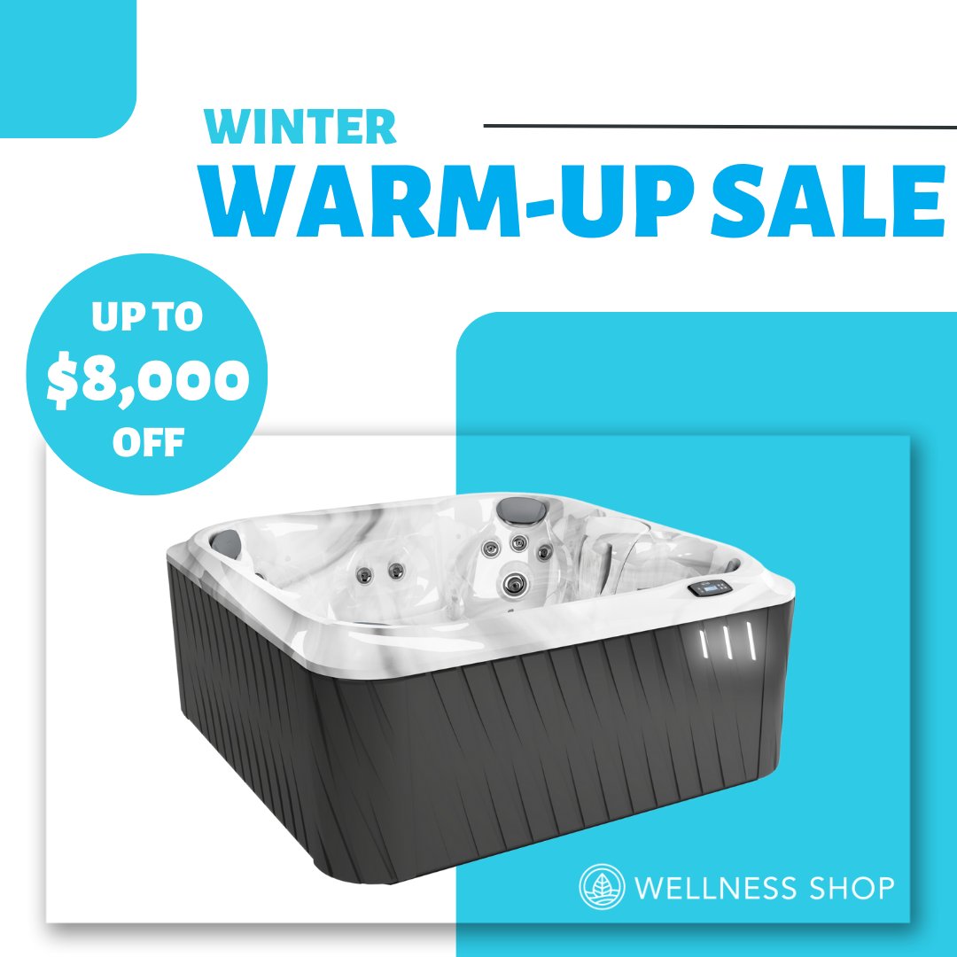 Our Winter Warm-Up Sale is on now!

Head over to Wellness Shop to save on a brand new hot tub!
Experience the soothing waters of your very own hot tub, in your very own living space. This sale won't last forever. Shop Now!

bit.ly/47sVSiB