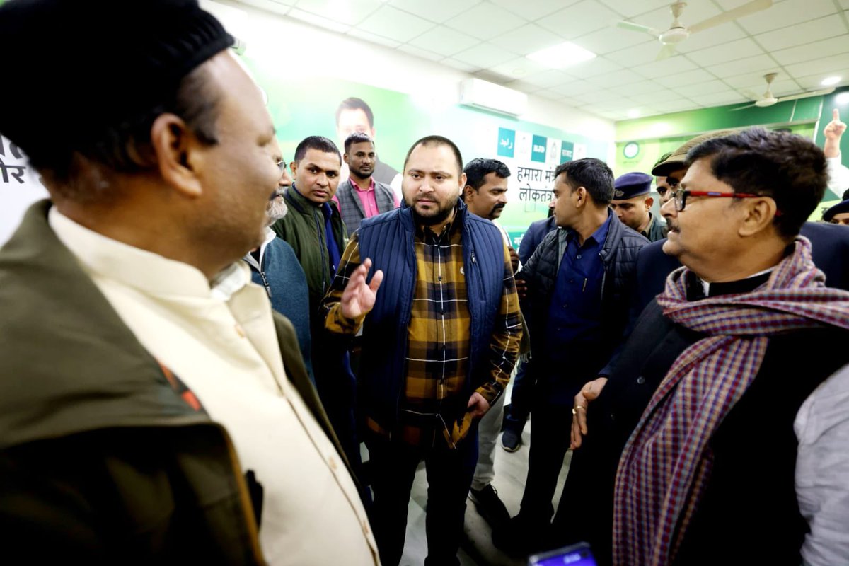 Tejashwi Yadav tweet media