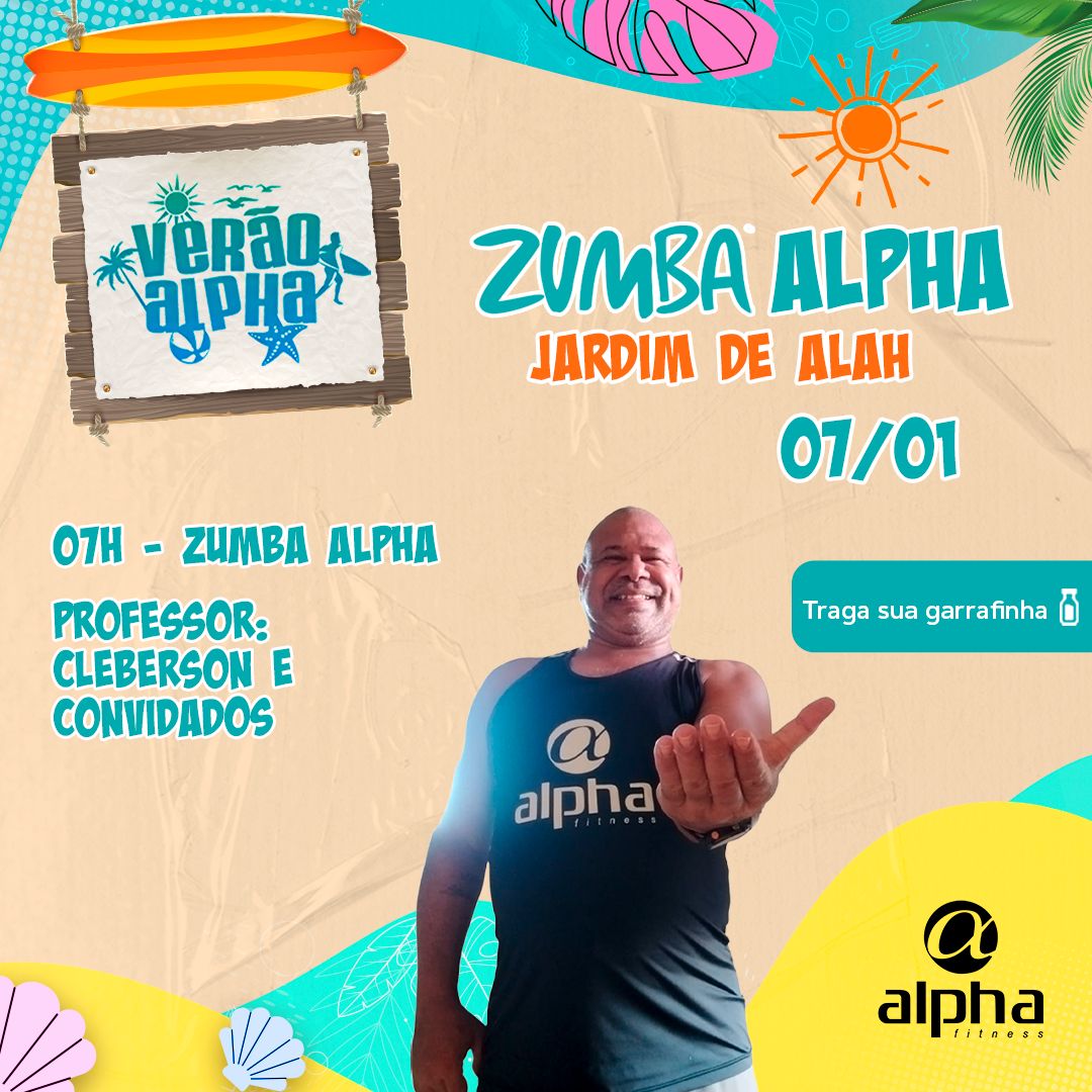 Eiiii, preparados para mais um fim-de-semana? Então anota aí! ☀️☀️☀️

06/01 - 7h - CORRIDA NO PÁTIO - Aracaju Parque Shopping - Aracaju
06/01 - 7h - PRAIA ALPHA - Funcional Beach - Praia do Porto da Barra - Salvador
07/01 - 7h - ZUMBA ALPHA - Gramado do Jardim de Alah - Salvador