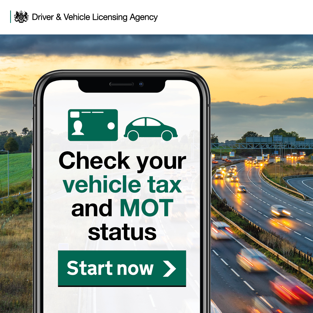 Check your vehicle tax and MOT status! Set up your Driver and vehicles account on GOV.UK today. It’s free, quick and secure: gov.uk/dvla/account