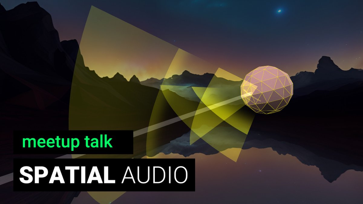 Meetup recording: watch @tobiashartmannn talk about the intricacies of #SpatialAudio, and its implementation using cables.gl. youtu.be/wKQN2BZPtyU #VisualProgramming #3DAudio #WebGL #SoundDesign #WebAudio #InteractiveAudio #AudioVisualization #InteractiveArt