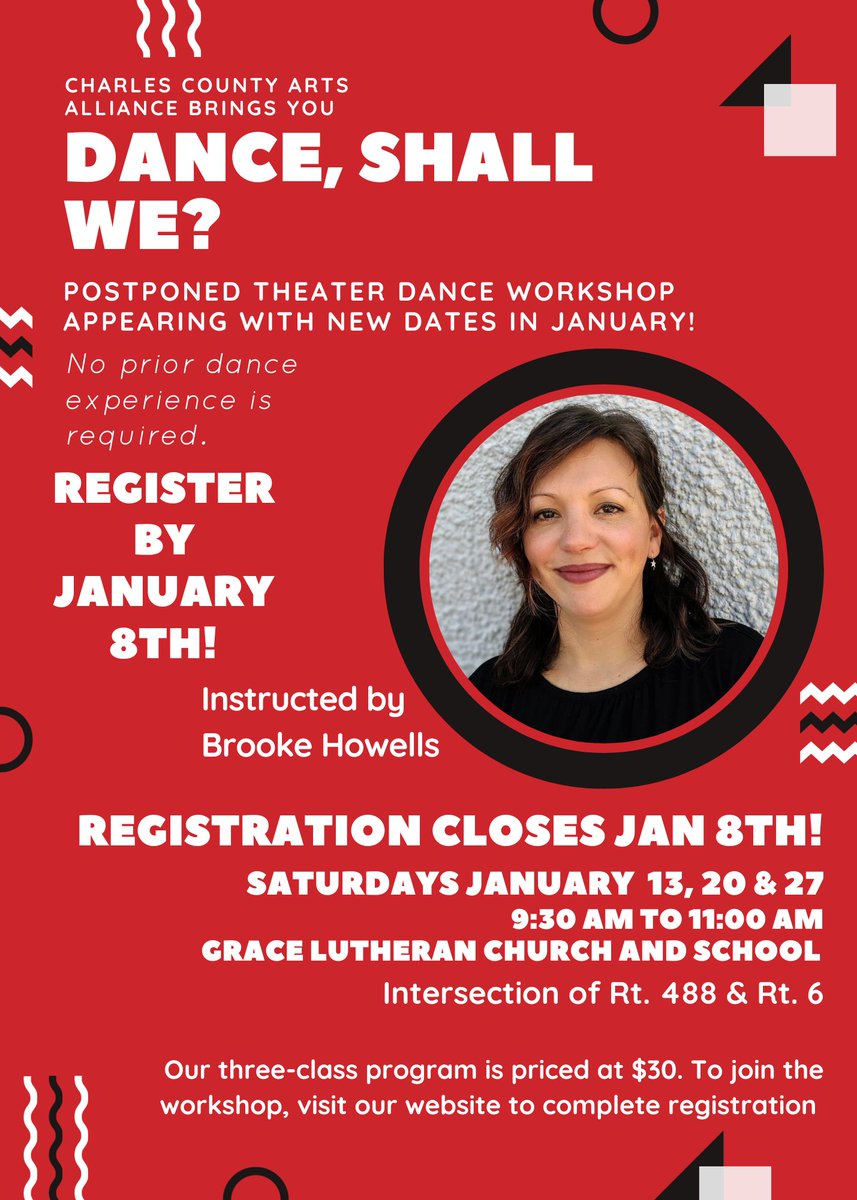 Don't miss out on this incredible Theater Choreography workshop! Register now before it's too late – registration ends on Monday, January 8th!