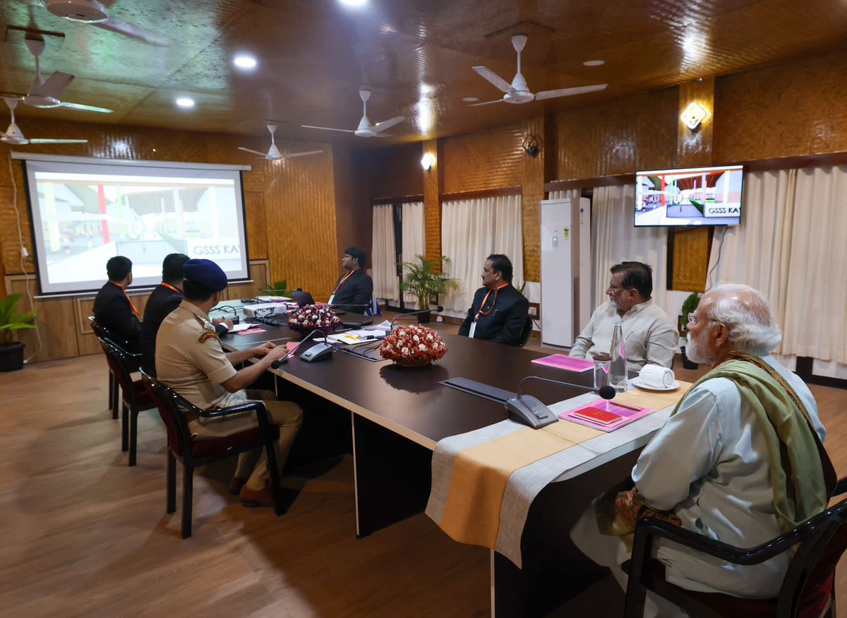 Chaired a review meeting on aspects relating to Lakshadweep’s progress. Our Government is committed to ensuring a better quality of life for the people of Lakshadweep, with a focus on boosting infrastructure, protecting the local culture and ensuring avenues of prosperity for the