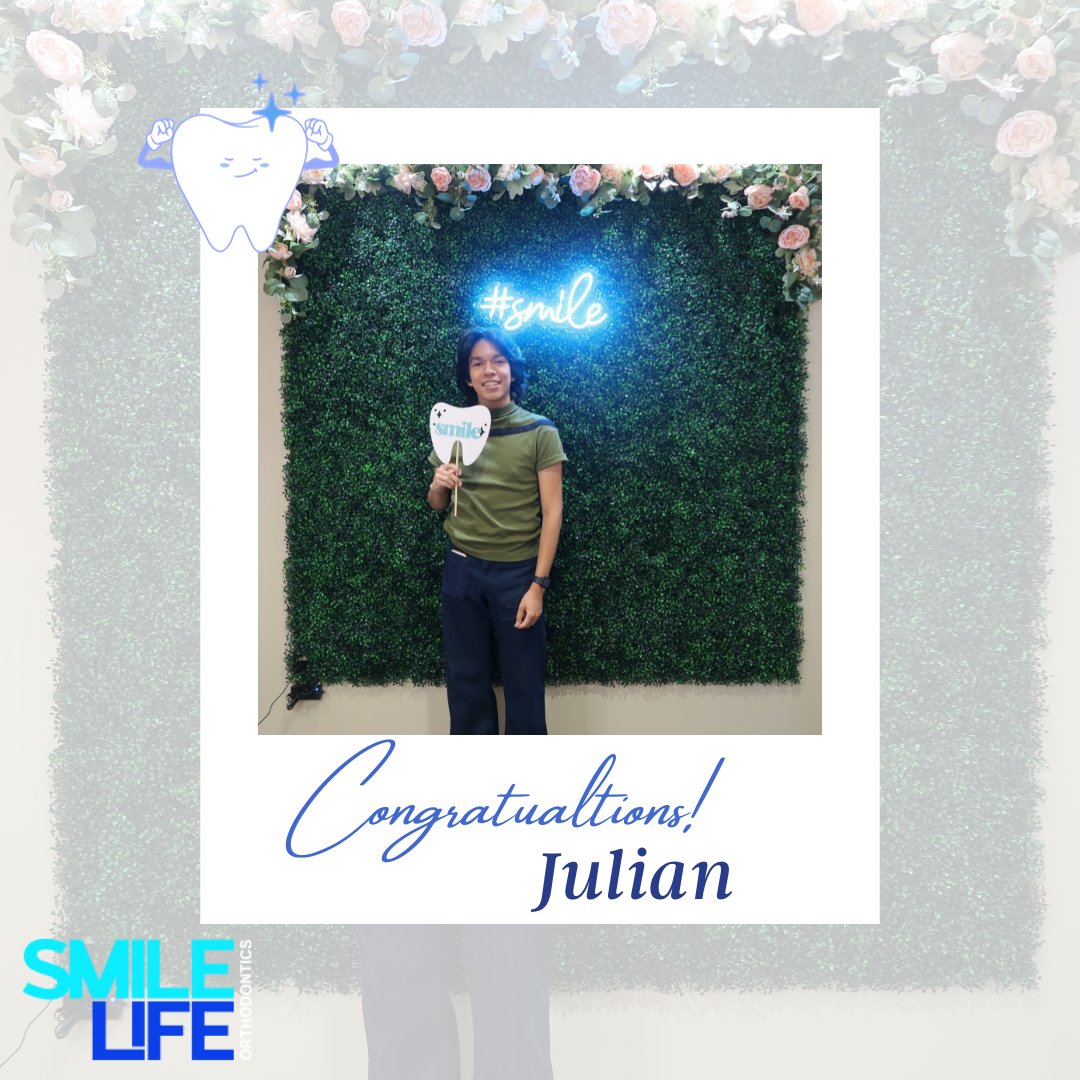 SmileLifeOrtho's tweet photo. Julian got his Braces removed! 🤩 🎉 https://t.co/41edrym6EY